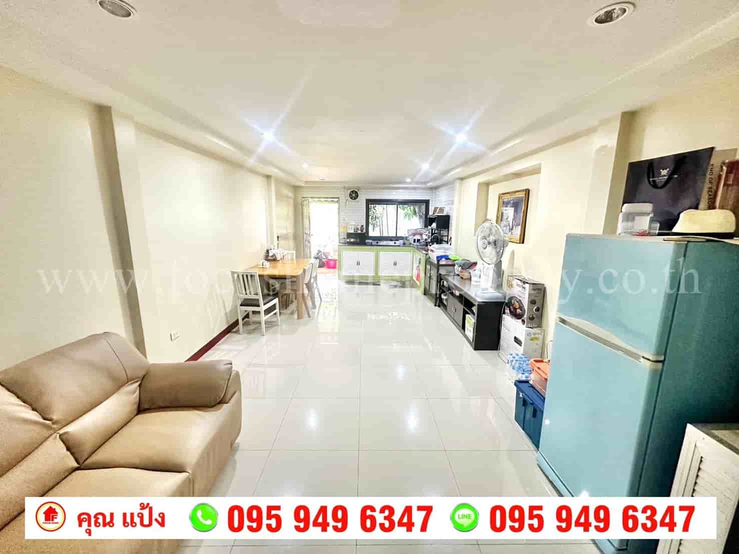 ขาย ตึกแถว 4 ชั้นครึ่ง หน้าโรงเรียนอนุราชประสิทธิ์ สนามบินน้ำ